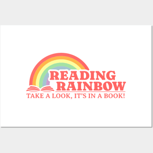 Reading Rainbow Take A Look It’s in a Book Posters and Art